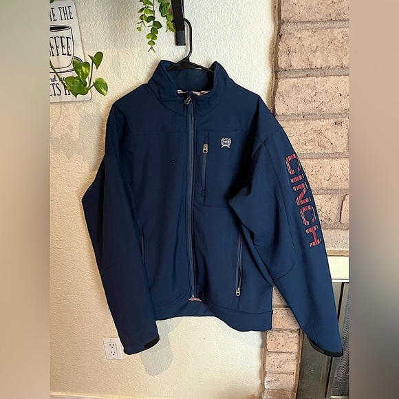 Cinch Jacket Navy Large Men’s - Picture 1 of 5
